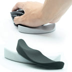 Tapis de souris ergonomique avec repose-poignet en silicone antidérapant, confort et précision