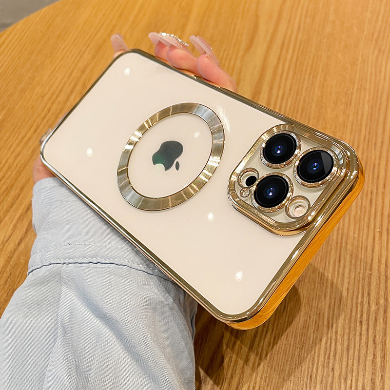 Étui magnétique MagSafe compatible avec chargeur sans fil IP