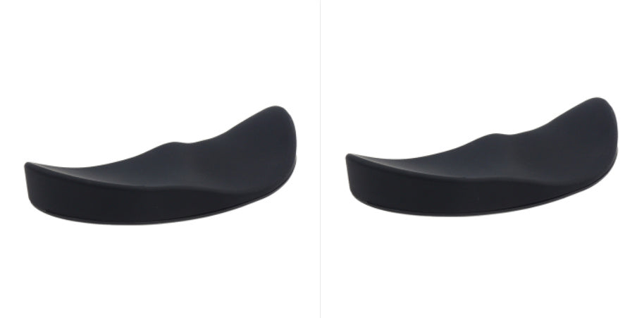 Tapis de souris ergonomique avec repose-poignet en silicone antidérapant, confort et précision