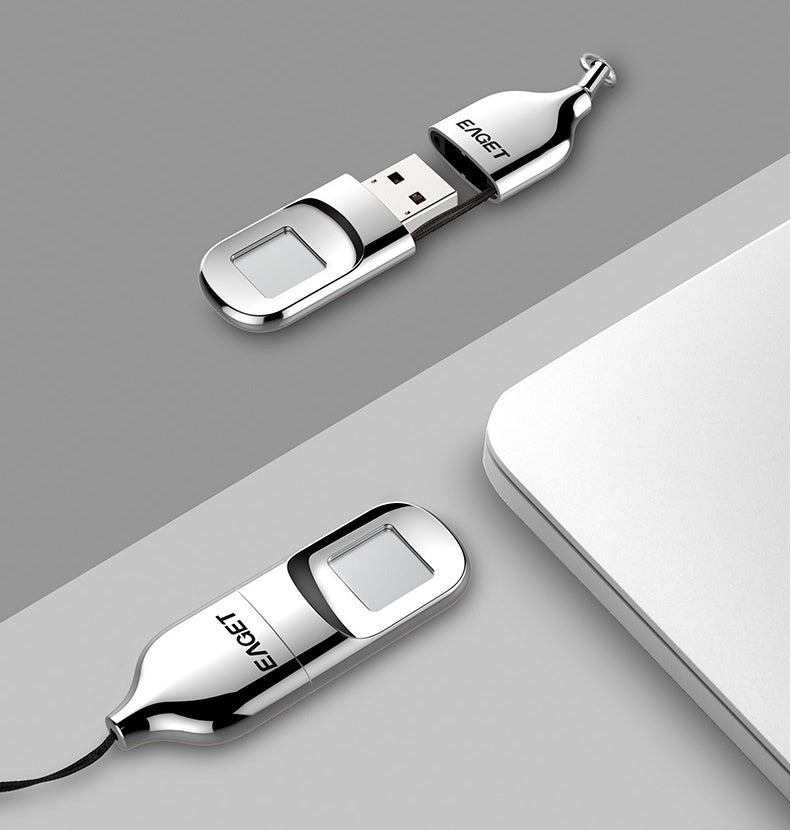 Clé USB sécurisée avec lecteur d’empreintes digitales
