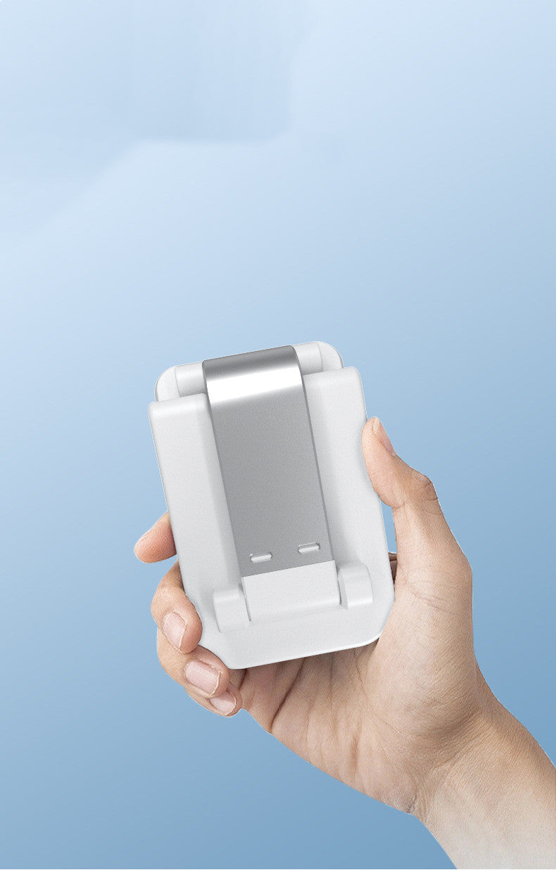 Support de téléphone de bureau pliable et réglable en hauteur