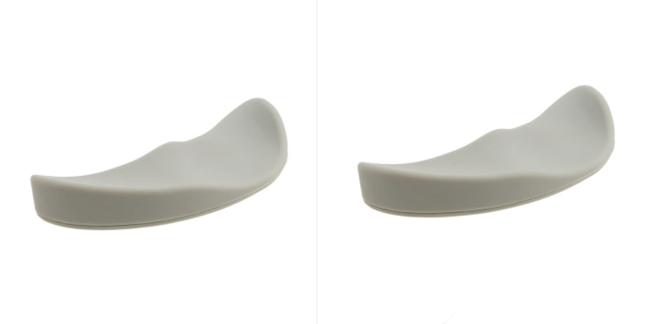 Tapis de souris ergonomique avec repose-poignet en silicone antidérapant, confort et précision