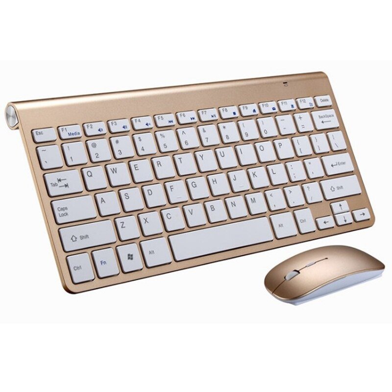 Ensemble clavier mini sans fil 2,4 GHz et souris optique